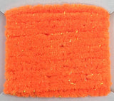 Wapsi Wooly Bugger Chenille Fl Orange / Medium Chenilles, Body Materials