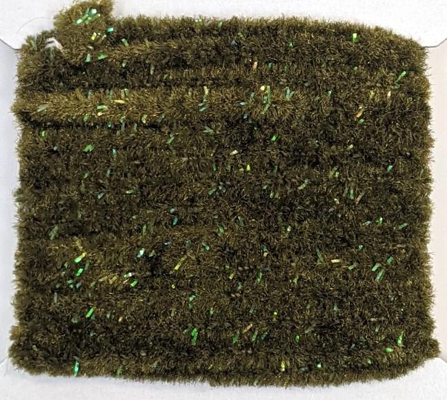 Wapsi Wooly Bugger Chenille Olive / Medium Chenilles, Body Materials