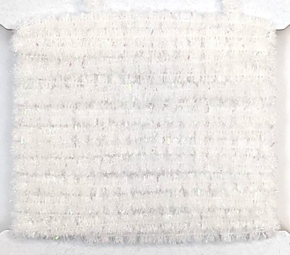 Wapsi Wooly Bugger Chenille White / Medium Chenilles, Body Materials