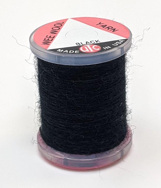 Wee Wool Yarn Black Chenilles, Body Materials