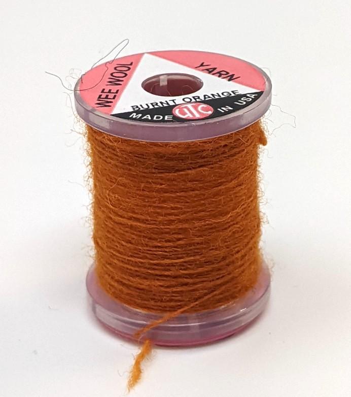 Wee Wool Yarn Burnt Orange Chenilles, Body Materials