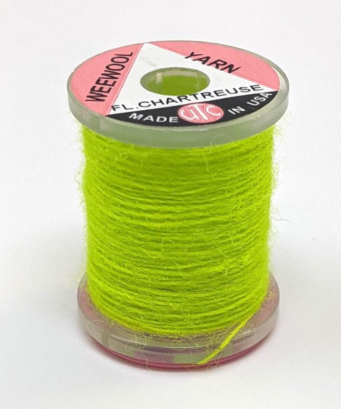 Wee Wool Yarn Fl Chartreuse Chenilles, Body Materials