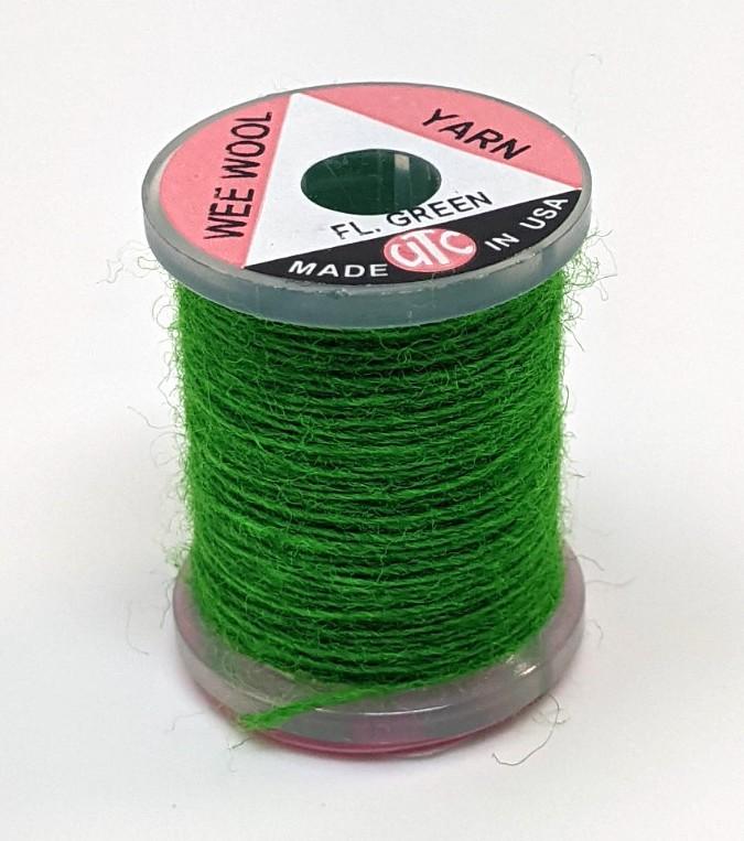 Wee Wool Yarn Fl Green Chenilles, Body Materials