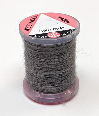Wee Wool Yarn Light Gray Chenilles, Body Materials