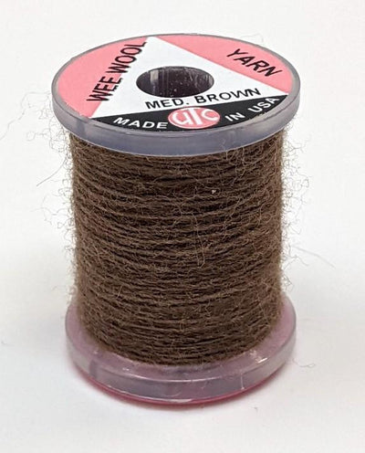 Wee Wool Yarn Medium Brown Chenilles, Body Materials
