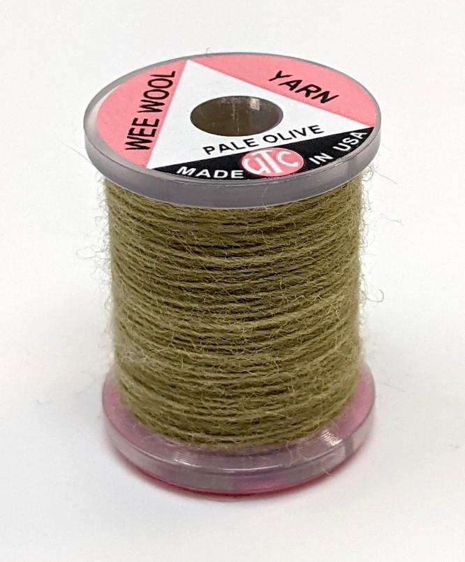 Wee Wool Yarn Pale Olive Chenilles, Body Materials