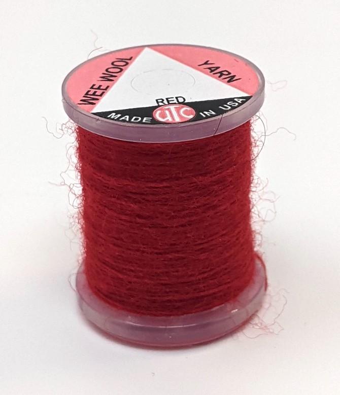 Wee Wool Yarn Red Chenilles, Body Materials