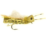 White Cloud Hopper Olive / 10 Flies