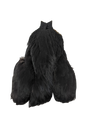 Whiting 4 B Hen Cape Black Saddle Hackle, Hen Hackle, Asst. Feathers