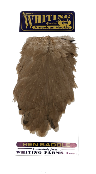 Whiting American Hen Saddles Saddle Hackle, Hen Hackle, Asst. Feathers