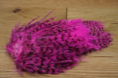 Whiting American Streamer Pack Grizzly Pink Saddle Hackle, Hen Hackle, Asst. Feathers