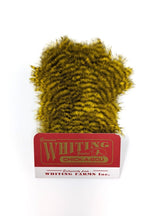 Whiting Chickabou Patch Saddle Hackle, Hen Hackle, Asst. Feathers