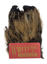 Whiting Coq de Leon Mayfly Tailing Pack Badger Tan Saddle Hackle, Hen Hackle, Asst. Feathers