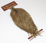 Whiting Coq De Leon Rooster Cape Light Pardo Saddle Hackle, Hen Hackle, Asst. Feathers