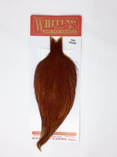 Whiting Pro Grade Cape Brown Dry Fly Hackle