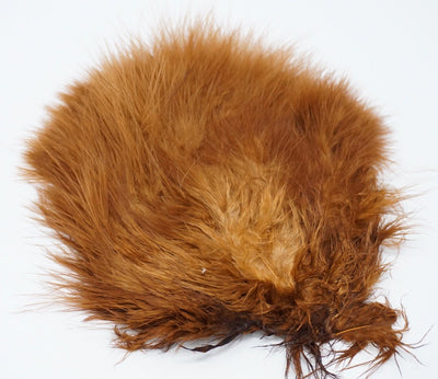 Whiting Super Bou Marabou Brown Saddle Hackle, Hen Hackle, Asst. Feathers