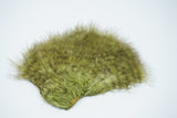 Whiting Super Bou Marabou Grizzly Olive Saddle Hackle, Hen Hackle, Asst. Feathers