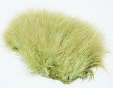 Whiting Super Bou Marabou Olive Saddle Hackle, Hen Hackle, Asst. Feathers