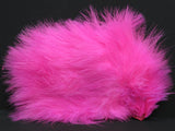 Whiting Super Bou Marabou Pink Saddle Hackle, Hen Hackle, Asst. Feathers