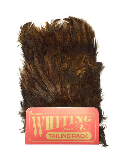 Whiting Tailing Pack Coq De Leon Saddle Hackle, Hen Hackle, Asst. Feathers