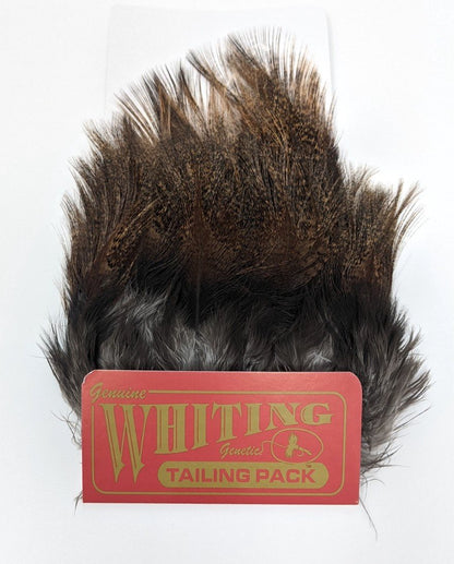 Whiting Tailing Pack Coq De Leon Ginger Pardo Saddle Hackle, Hen Hackle, Asst. Feathers