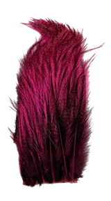 Whiting Tailing Pack Dyed Pardo Pink Saddle Hackle, Hen Hackle, Asst. Feathers