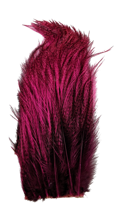 Whiting Tailing Pack Dyed Pardo Pink Saddle Hackle, Hen Hackle, Asst. Feathers