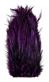 Whiting Tailing Pack Dyed Pardo Purple Saddle Hackle, Hen Hackle, Asst. Feathers