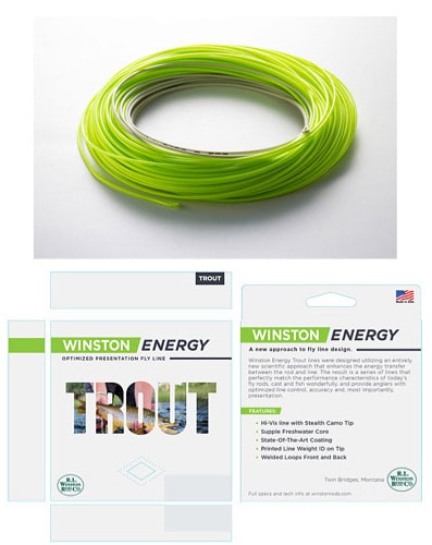 Winston Trout Energy Fly Line WF 3 Fly Line