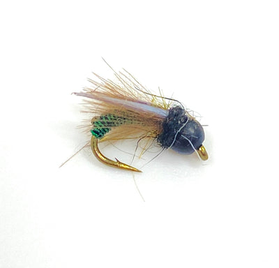 Wire Body CDC Biot Nymph - Size 16 Flies