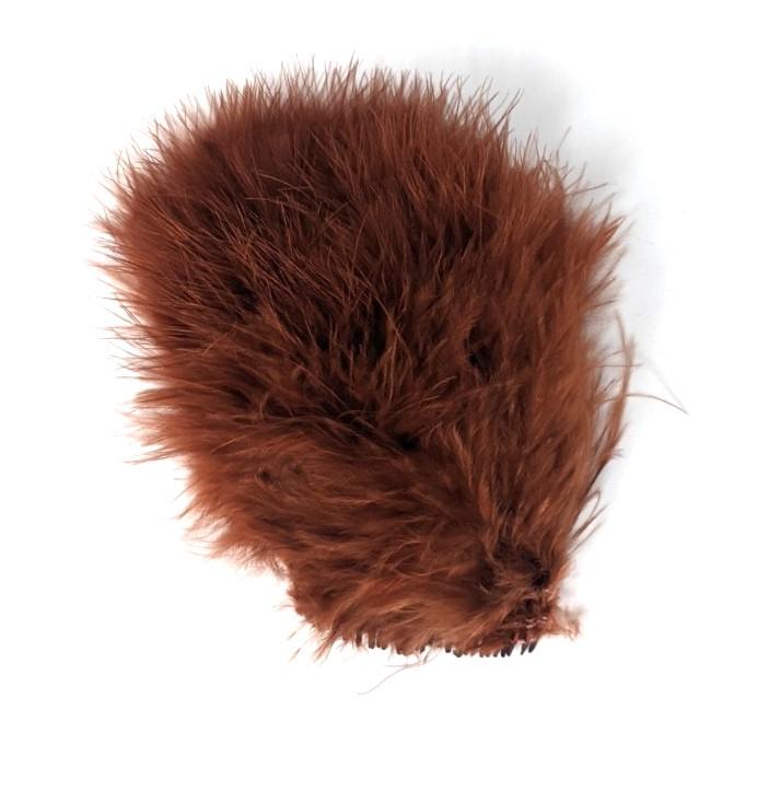 Wooly Bugger Marabou Brown Saddle Hackle, Hen Hackle, Asst. Feathers