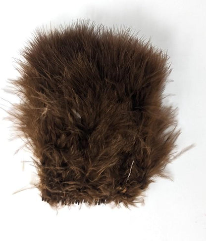 Wooly Bugger Marabou Dark Brown Saddle Hackle, Hen Hackle, Asst. Feathers