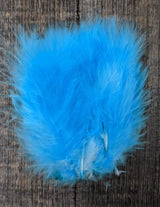 Wooly Bugger Marabou Fl. Blue Saddle Hackle, Hen Hackle, Asst. Feathers