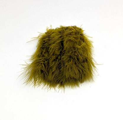 Wooly Bugger Marabou Olive Saddle Hackle, Hen Hackle, Asst. Feathers