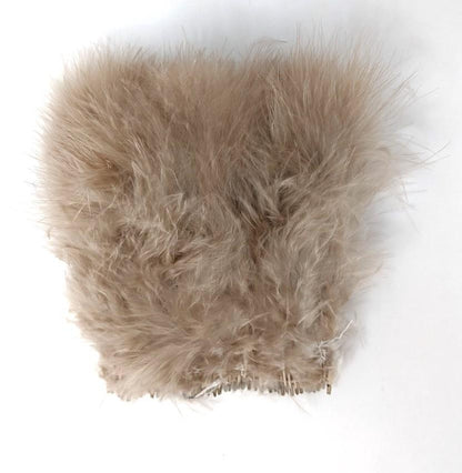 Wooly Bugger Marabou Tan Saddle Hackle, Hen Hackle, Asst. Feathers