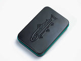 Yakoda Slim Tin Charcoal/Teal Fly Box