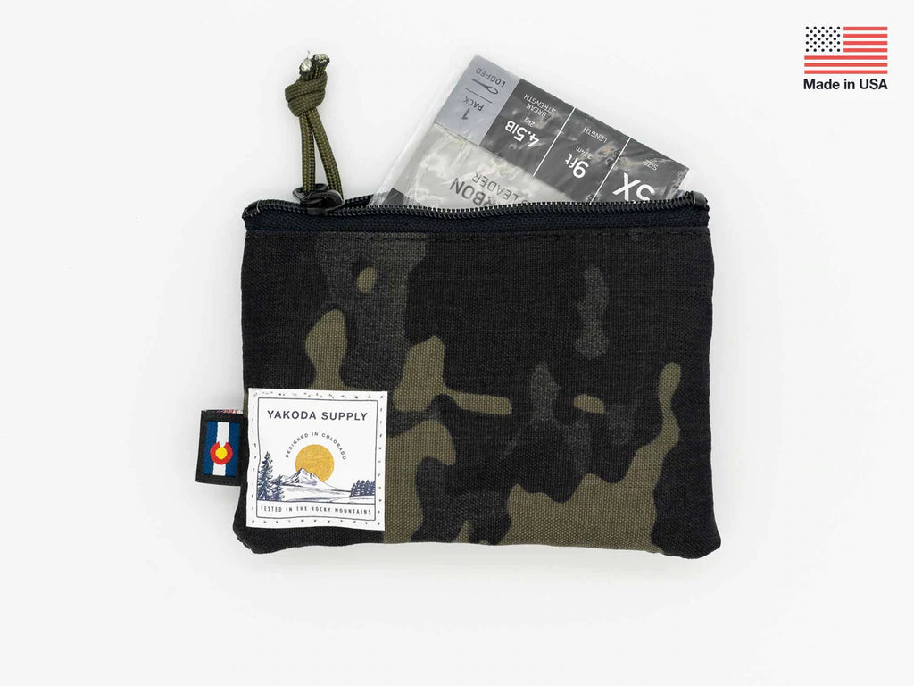 Yakoda Utility Wallet Black Multicam Fly Fishing Accessories