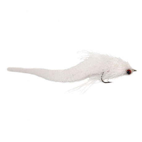 YFG Mini Dragon White Warmwater Flies