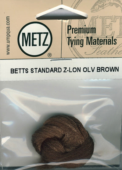 Z-lon Standard Olive Brown Flash, Wing Materials