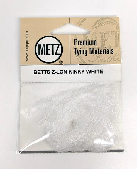 Z-lon Standard White (Kinky) Flash, Wing Materials